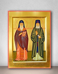 Икона «Арсений и Паисий, преподобные» Апатиты