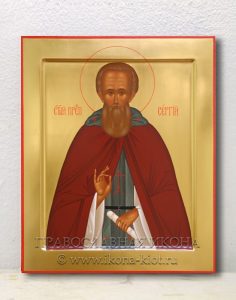 Икона «Сергий Радонежский, преподобный» (образец №14) Апатиты