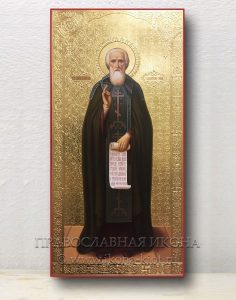 Икона «Сергий Радонежский, преподобный» (образец №26) Апатиты