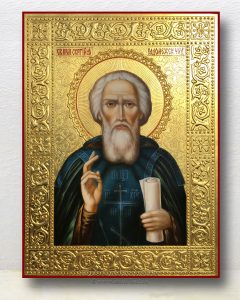 Икона «Сергий Радонежский, преподобный» (образец №27) Апатиты