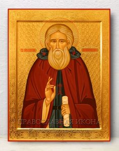 Икона «Сергий Радонежский, преподобный» (образец №30) Апатиты