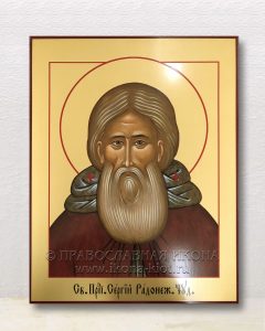 Икона «Сергий Радонежский, преподобный» (образец №49) Апатиты