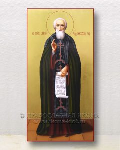 Икона «Сергий Радонежский, преподобный» (образец №64) Апатиты